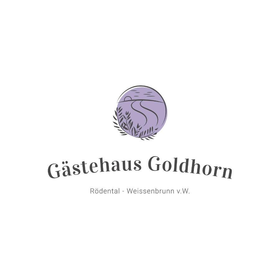 Gaestehaus Goldhorn Hotel Rödental Eksteriør billede